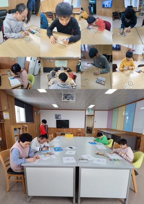 1월 2일(금) 색칠하기