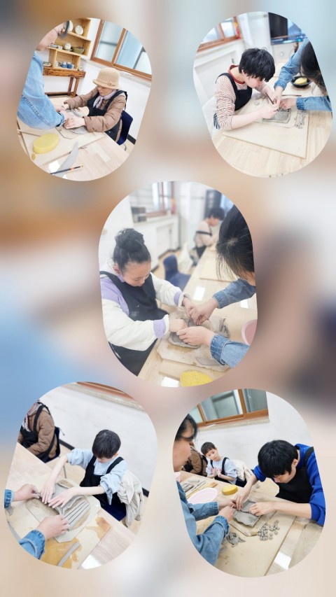 3월 26일(목) 도예프로그램-흙 내음도자기공방 장애인도예교실