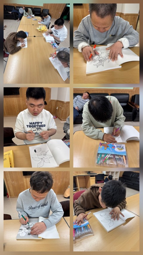 5월 15일(금) 색칠하기