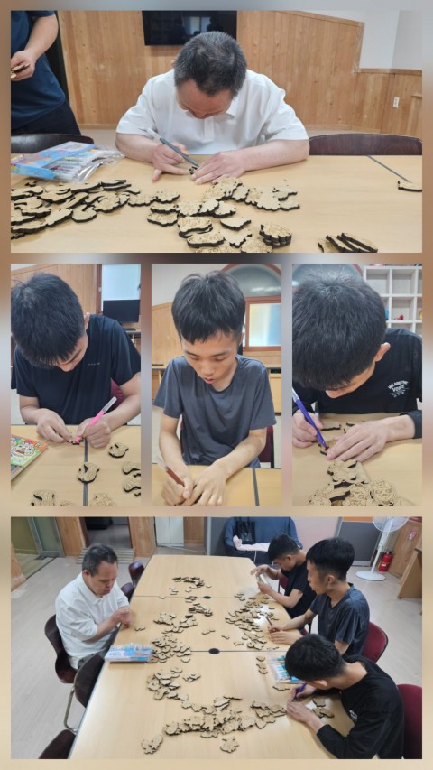 6월 08일(월) 색칠하기