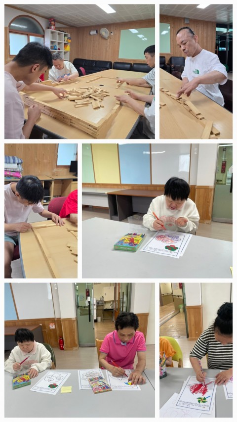 7월 15일(수) 색칠하기